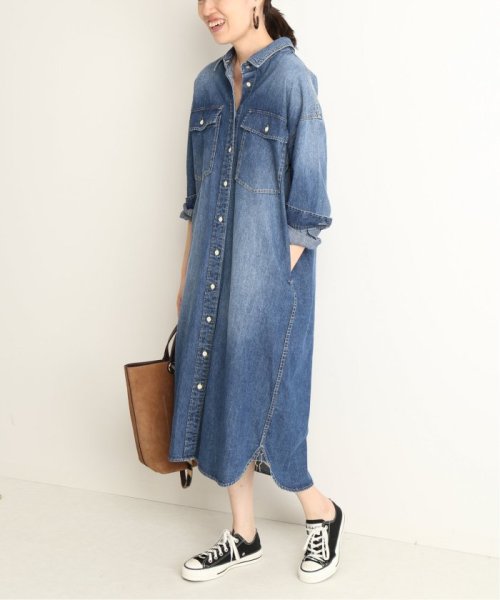 追加2 Le Denim ロングワンピース スローブ イエナ Slobe Iena D Fashion 追加2 Le Denim ロングワンピース スローブ イエナ Slobe Iena D Fashion