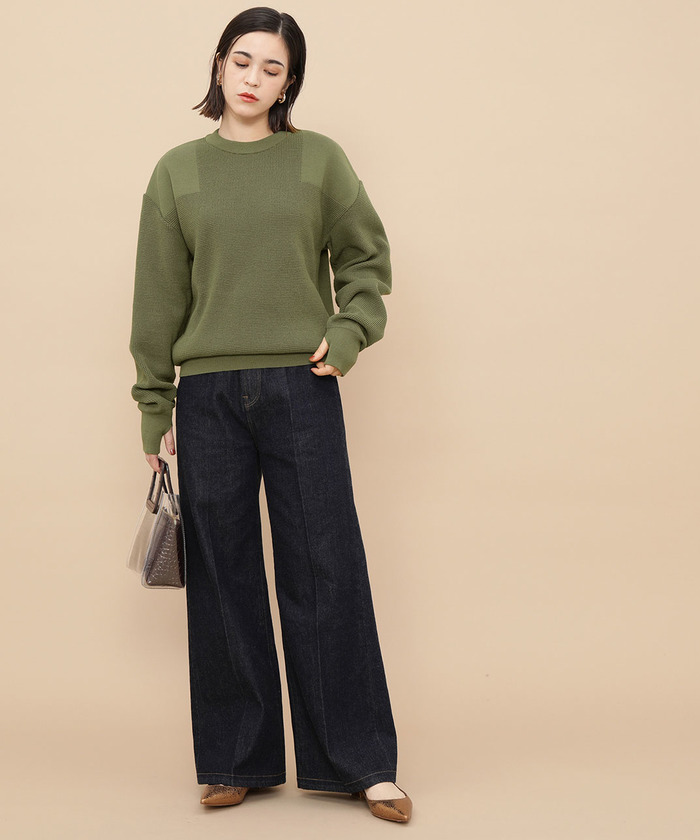 セール 60%OFF】ワッフルコマンドセーター(502631935) | アダム