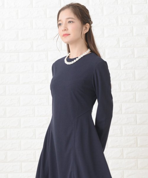 セール10 Off シンプル長袖フォーマルミモレ丈ワンピース ドレス レースレディース Lace Ladies D Fashion セール10 Off シンプル長袖フォーマルミモレ丈ワンピース ドレス レースレディース Lace Ladies D Fashion