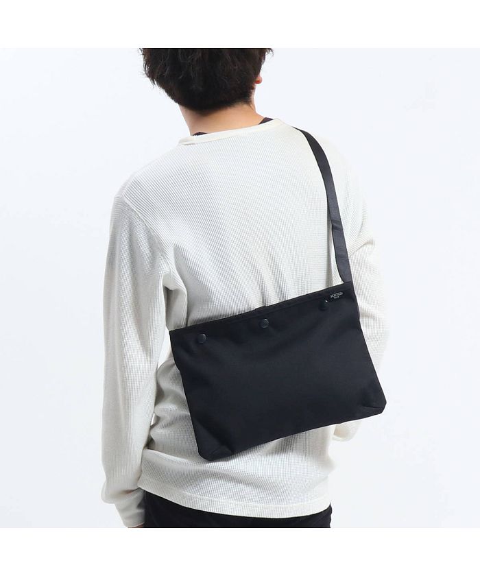 【美品】PORTER  ポーター  ミュゼットショルダーバッグ　サコッシュ　黒