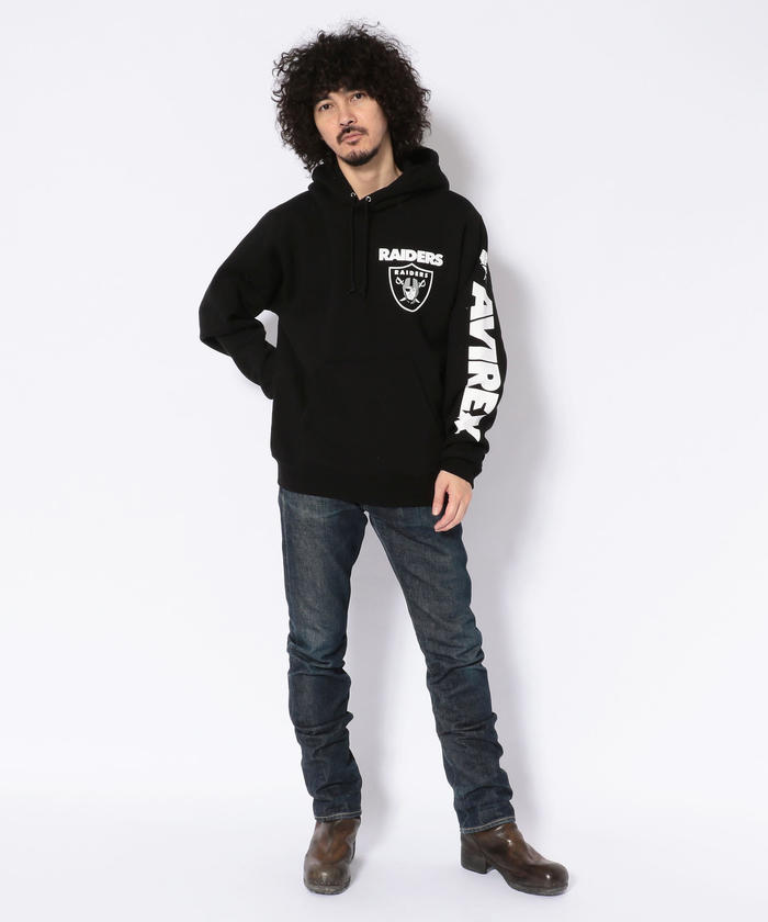 セール 40%OFF】【×NFL】プルオーバーパーカー レイダース/PARKA セール 40%OFF】【×NFL】プルオーバーパーカー レイダース/PARKA