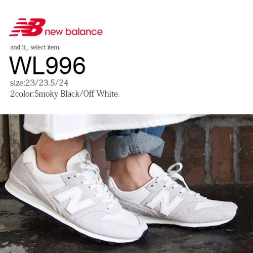 ニューバランス Newbalance Wl996 スニーカーレディース 春夏秋冬 シューズ 靴 ブラック ホワイト カジュアル 綺麗め 可愛い お洒落 ベーシッ アンドイット And It D Fashion