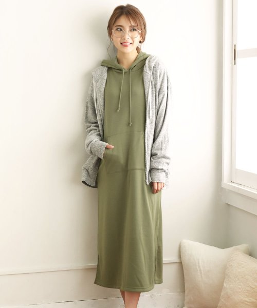 販売中止 ルームウェア 楽ウォーム マキシ ワンピース レディース 女性 冬 長袖 可愛い 部屋着 あったか おしゃれ パジャマ ルームウエア 暖かい 裏起 エメフィール Aimerfeel D Fashion
