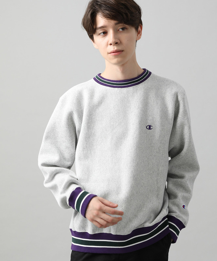 セール】【Champion】リバースウィーブライン入りクルー セール】【Champion】リバースウィーブライン入りクルー