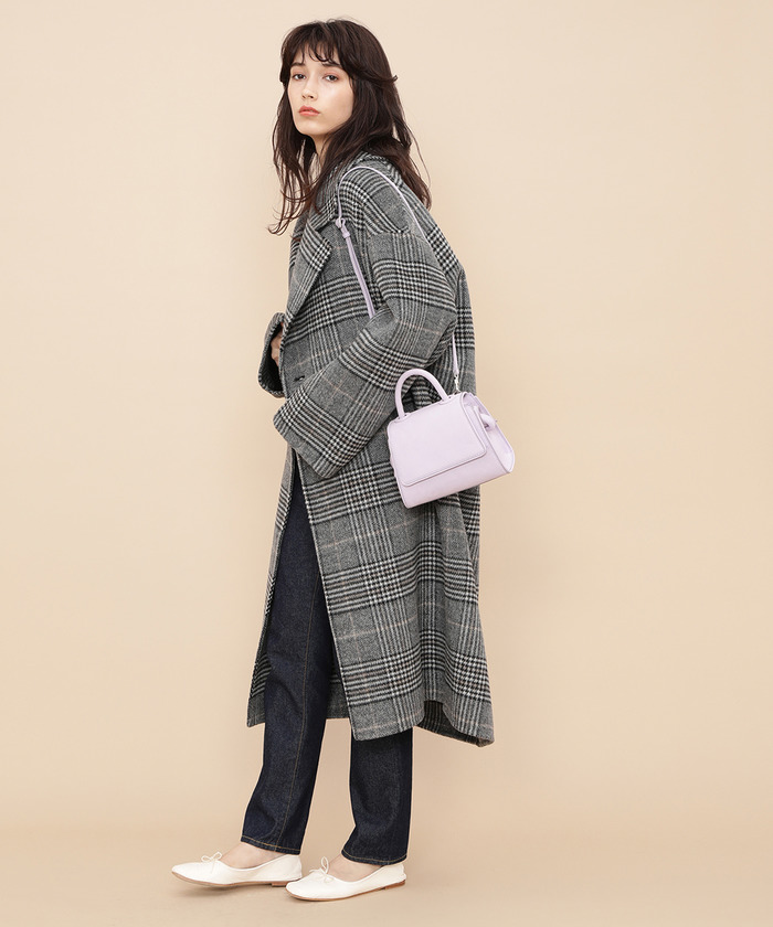 セール 40%OFF】【WEB限定】BIGラペルリバーコート(502568546