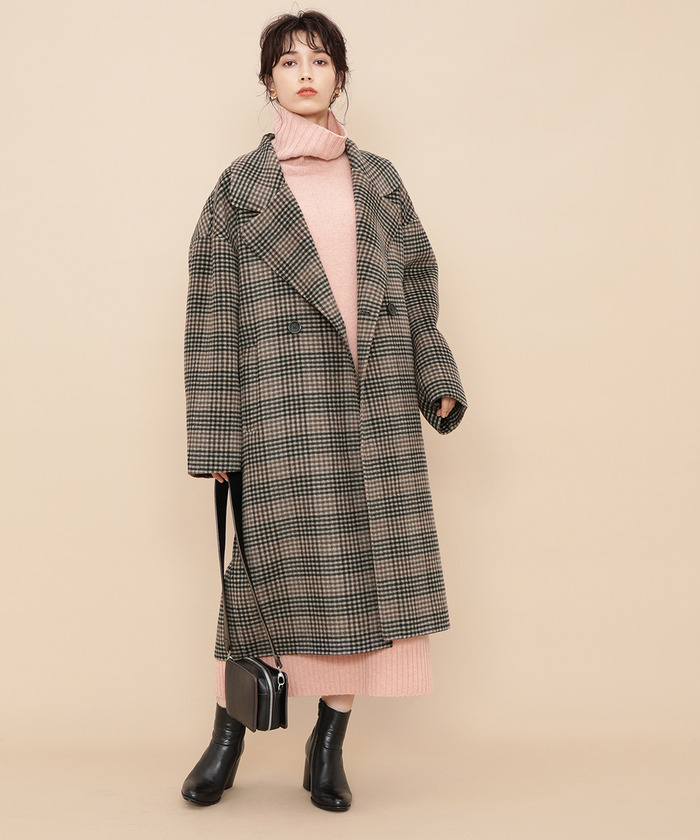 セール 40%OFF】【WEB限定】BIGラペルリバーコート(502568546 セール 40%OFF】【WEB限定】BIGラペルリバーコート(502568546