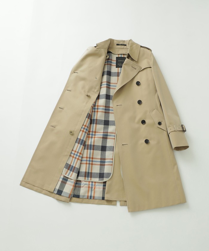 シリアルシール付 SANYO COAT サンヨー 新品 定価11.6万 00年コート 三