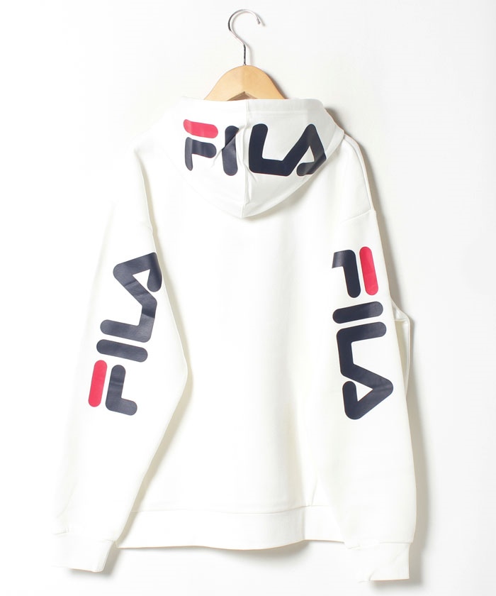 FILA フード付きジャケット Lサイズ ホワイト