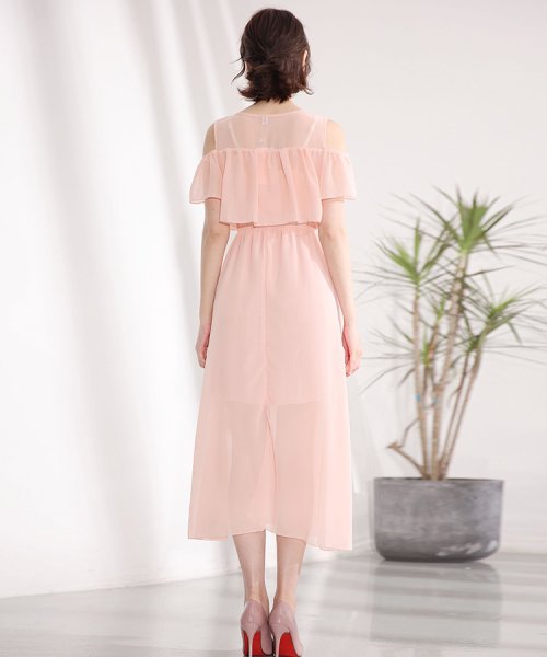 シフォンワンピース レディース 春 夏 ロングワンピース 着痩せ 2点セット風マキシワンピース レディース ノースリーブ 肩だし リゾート 海 ワンピース 無地 ドゥーベル Doux Belle D Fashion シフォンワンピース レディース 春 夏 ロングワンピース 着痩せ 2点セット風マキシワンピース レディース ノースリーブ 肩だし リゾート 海 ワンピース 無地 ドゥーベル Doux Belle D Fashion