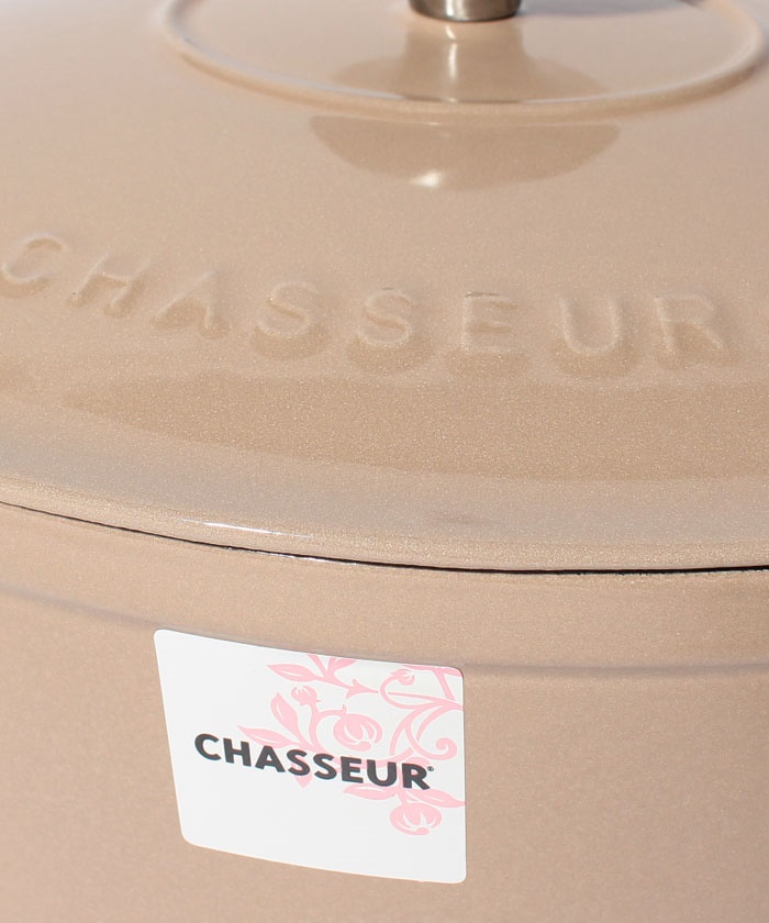 CHASSEUR シャスール　サブライムオーバルキャセロール(ピンク) 25cm CHASSEUR シャスールサブライムオーバルキャセロール(ピンク) 25cm