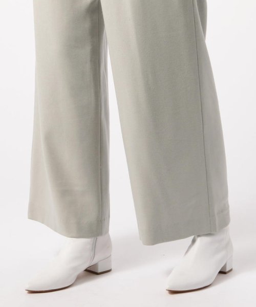 ウールツイル ストレートパンツ