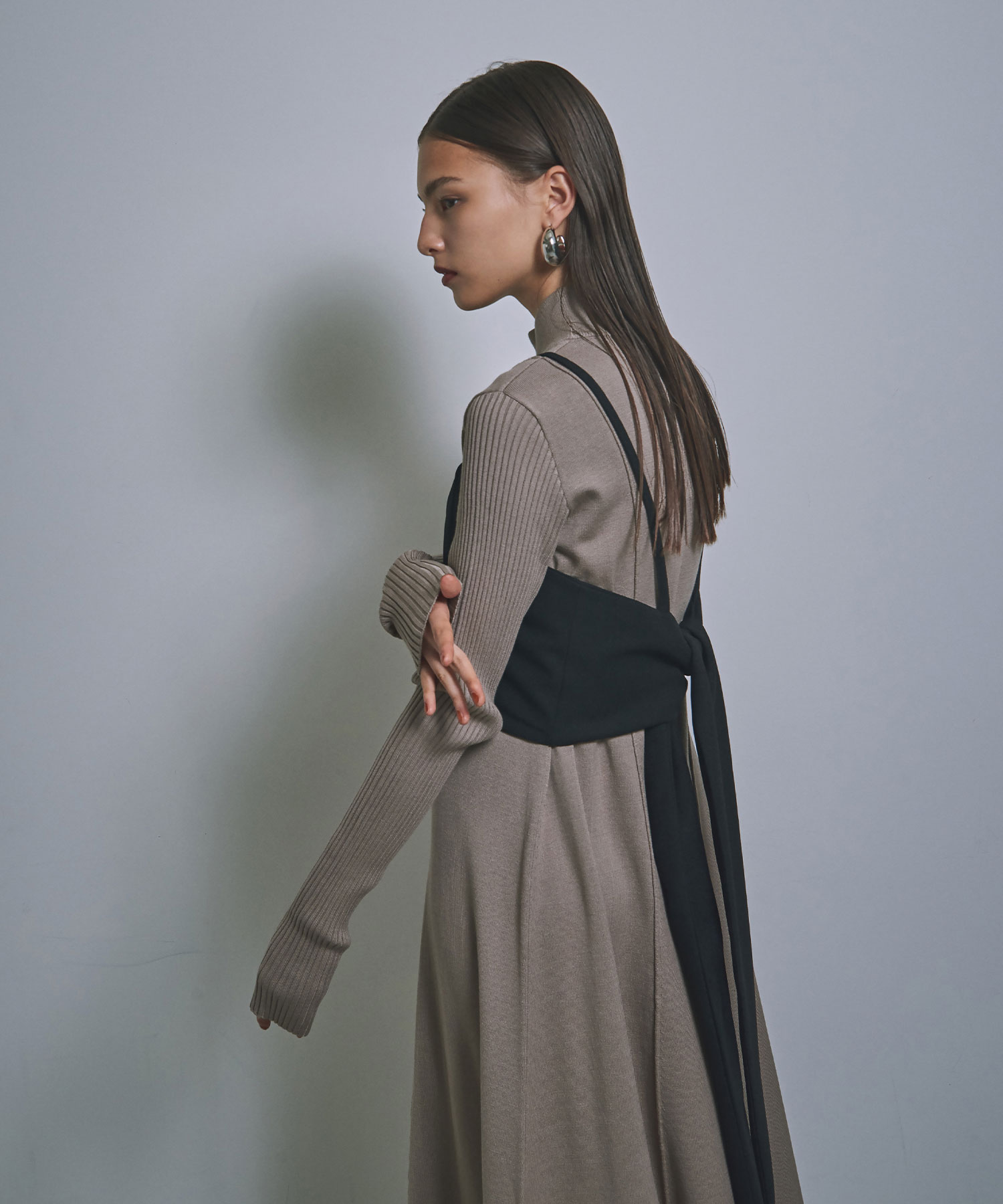 ミエリ インヴァリアント MIELI INVARIANT Ribbon Coil Bustier