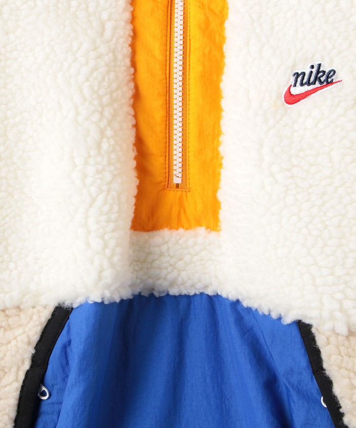 クーポン】[ナイキ] SC☆NIKE ボア HE ハーフジップ/フーディー