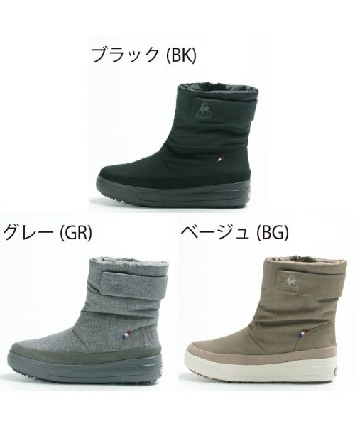 ルコックスポルティフ Le Coq Sportif レディース ブーツ テルナ スマート Mid 軽量 防水 防滑 ミッドカット Lc Ql3ojd80 ルコック Le Coq D Fashion