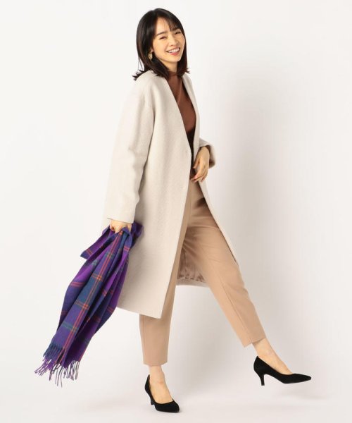 セール ウールドビーノーカラーコート ノーリーズ Nolley S D Fashion