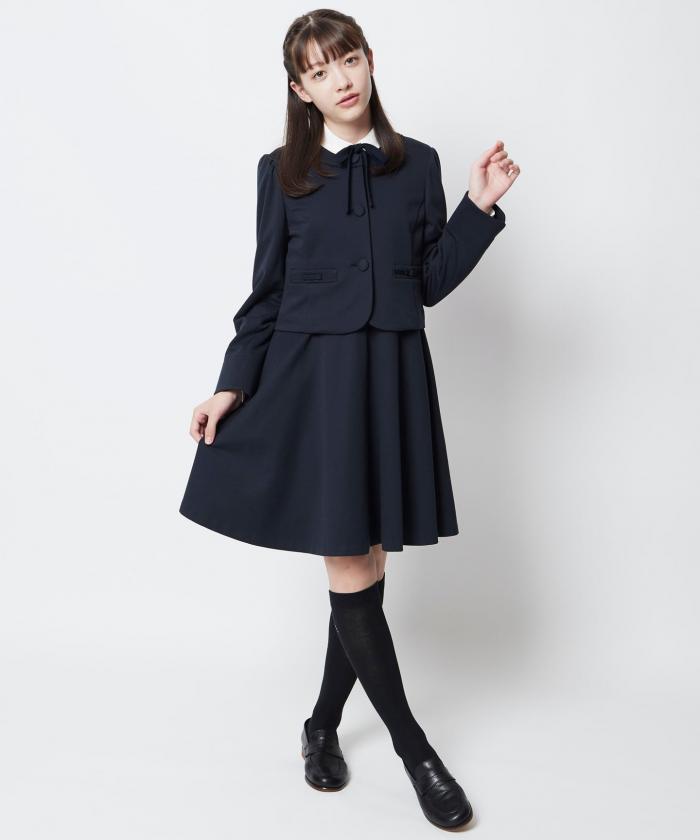 150－170cm】グログランノーカラー ジャケット(502746445