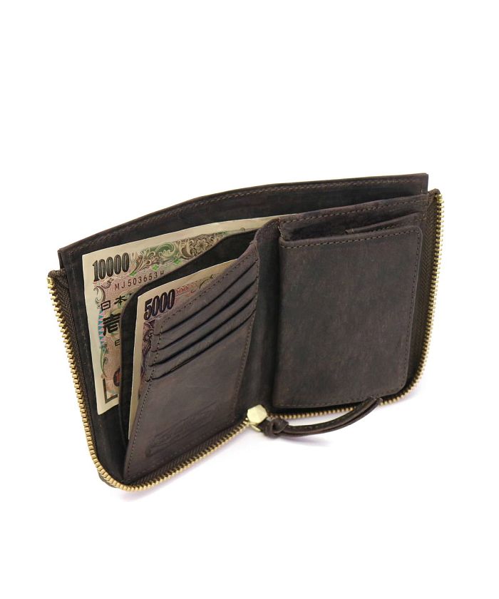 SLOW kudu クーズー Lzip short wallet kudu - L zip short wallet -｜SLOW – スロウ 公式ECサイト | 革