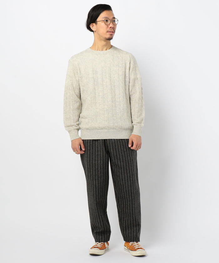 新しい季節 COOK MAN/クックマン】Chef シェフパンツ woolmix pants パンツ