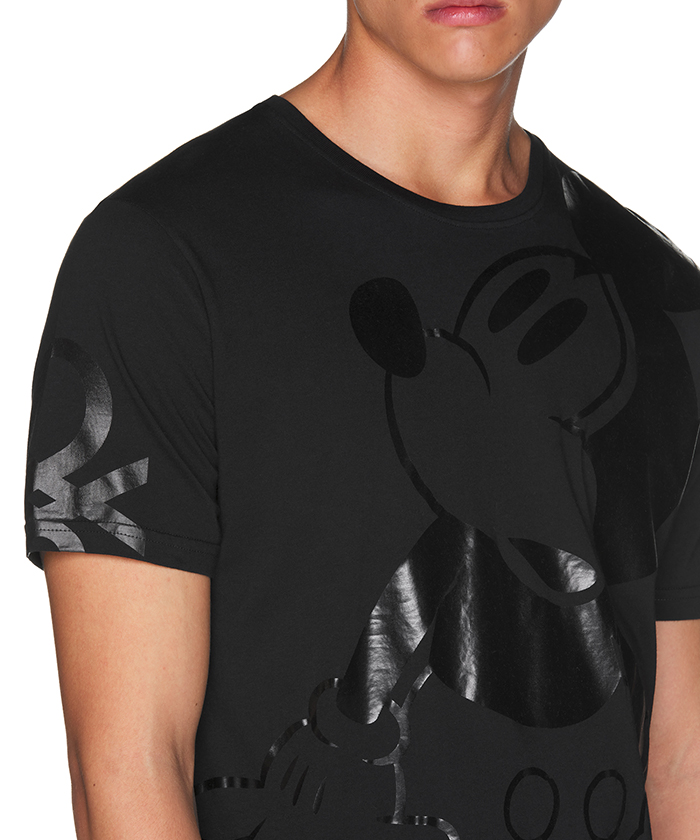 セール】【Disney（ディズニー）コラボ】ミッキーマウスループロゴT 