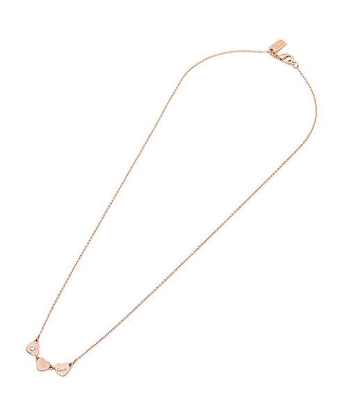 【COACH】 ティー ローズ ハート ステーション ネックレス 公式】COACH – コーチ | パヴェ ティー ローズ アンド ハート