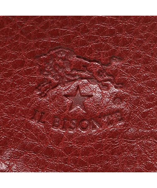 イルビゾンテ キーケース Il Bisonte C1075 P 245 キーホルダー メンズ レディース 無地 Rosso Rubino 赤 イルビゾンテ Il Bisonte D Fashion