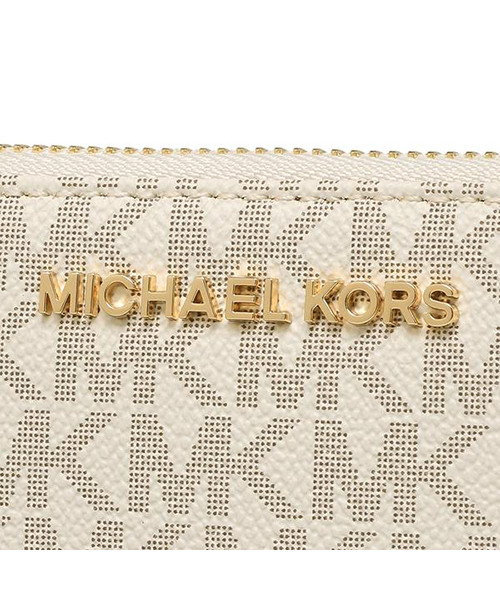 [マイケルコース] レディース用長財布  35F8GTVZ3B-VANILLA MICHAEL KORS 国内発送 マイケルコース 財布 レディース 長財布
