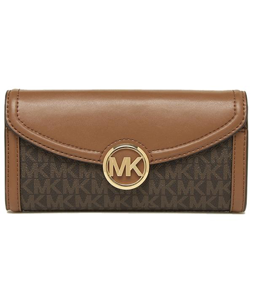 MICHAEL KORS 長財布 Brown - 財布