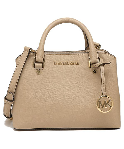 即納得価】 Michael Kors マイケルコース ハンドバッグ ベージュの通販 by ブランディア｜マイケルコースならラクマ 