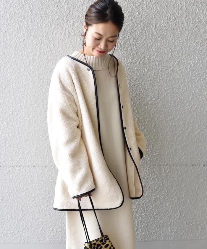 ボアコート 2◇(502783118) | シップス ウィメン(SHIPS WOMEN) - d fashion