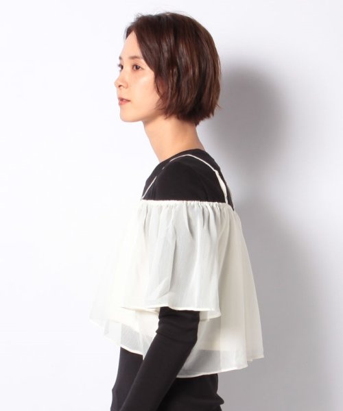 セール Te Chichi Terrasse テチチ テラス 楊柳シフォンオフショルダーキャミソール Offprice Ec Offprice Ec D Fashion