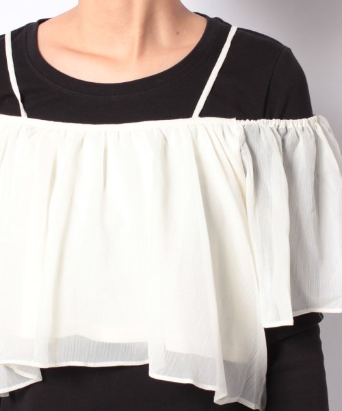 セール Te Chichi Terrasse テチチ テラス 楊柳シフォンオフショルダーキャミソール Offprice Ec Offprice Ec D Fashion