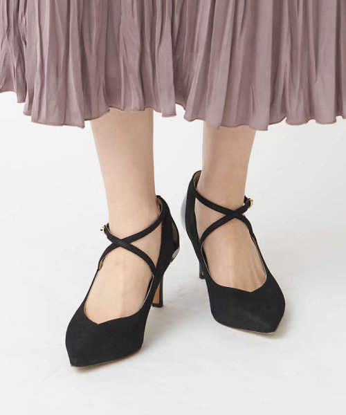 最高パンプス 7cmヒール 美脚 快適 クロスストラップ パンプス Picheabahouse Picheabahouse D Fashion 最高パンプス 7cmヒール 美脚 快適 クロスストラップ パンプス Picheabahouse Picheabahouse D Fashion