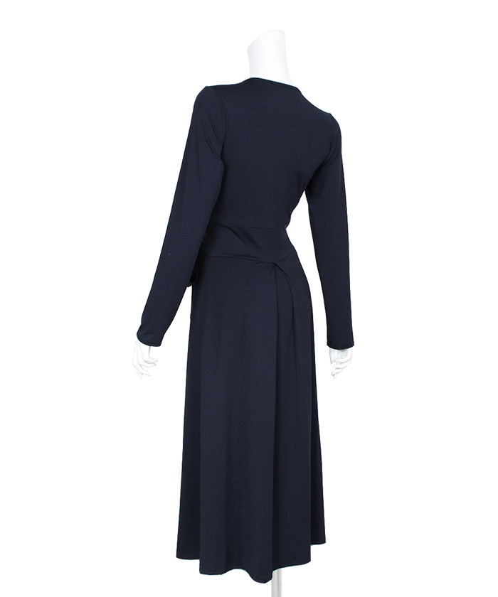 セール 65%OFF】マーサ MARTHA ロングカシュクールジャージー