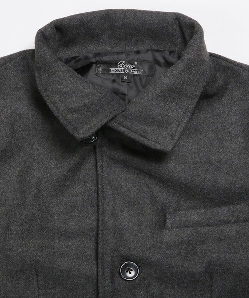 69%以上節約 Ben Sherman ウールコート 黒 ブラック 中綿ジャケット アウター 69%以上節約 Ben Sherman ウールコート 黒 ブラック 中綿ジャケット アウター