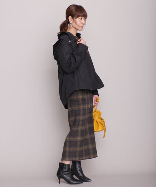 セール 40 Off Gisele 1月号掲載 Miho Nojiri Nano Universe Pendleton 別注ダブルクロスチェックタイトスカート 502480428 ナノ ユニバース Nano Universe D Fashion