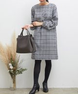 セール チェック柄ミニワンピース ロペピクニック Rope Picnic D Fashion セール チェック柄ミニワンピース ロペピクニック Rope Picnic D Fashion