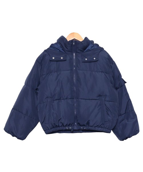 セール レディース アウター フードファイバーダウンコート ショート丈 ミリアンデニ Mili An Deni D Fashion セール レディース アウター フードファイバーダウンコート ショート丈 ミリアンデニ Mili An Deni D Fashion