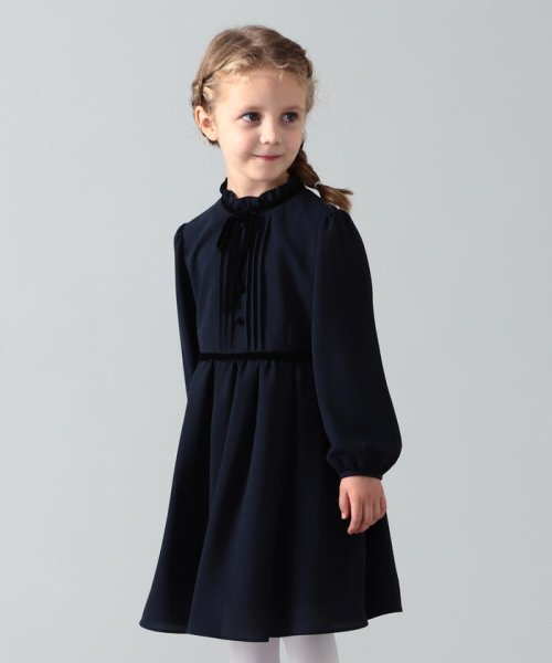 こどもビームス ジョーゼット ワンピース 115 130cm こどもビームス こどもビームス D Fashion