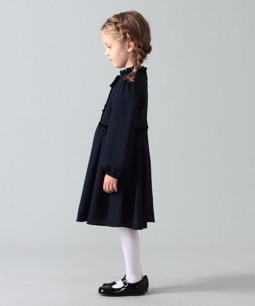 こどもビームス ジョーゼット ワンピース 115 130cm こどもビームス こどもビームス D Fashion