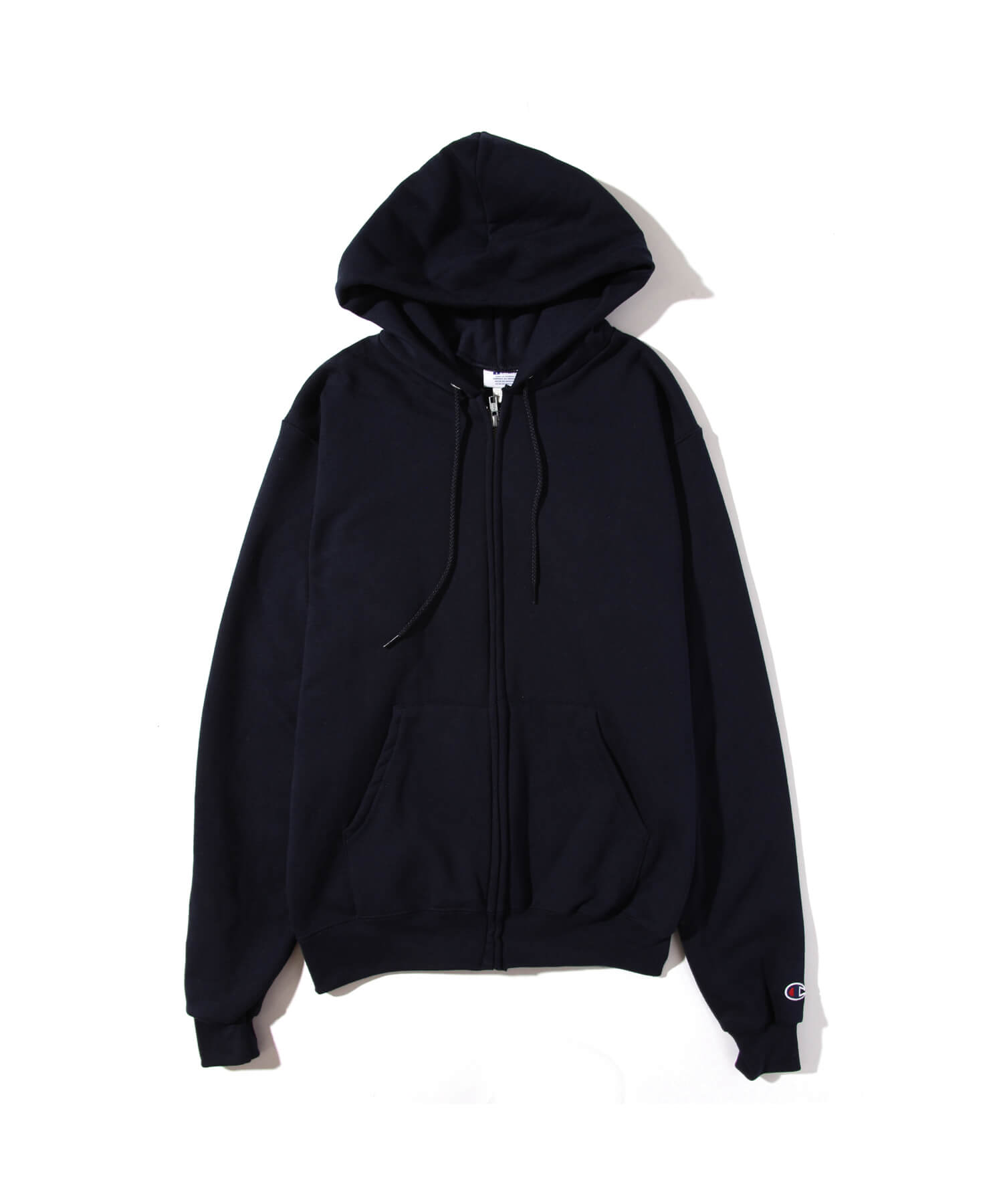 ナナミカ別注 Champion/ロング丈ジップアップスウェットパーカー