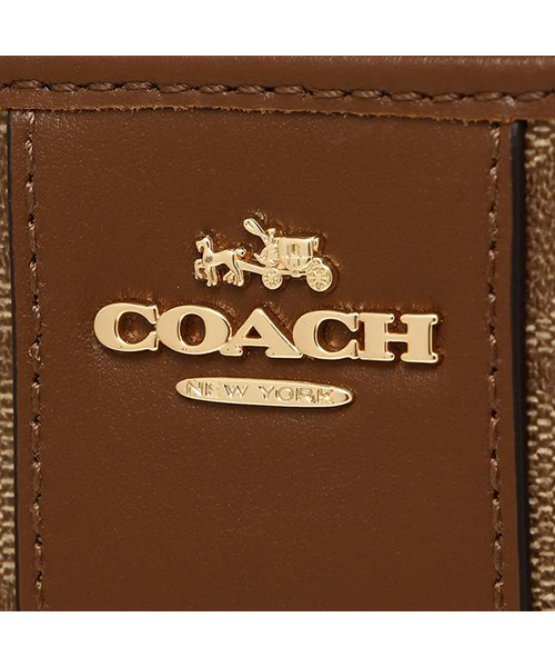 COACH - [新品未使用]COACH コーチ 長財布 F54630 ブラウンの