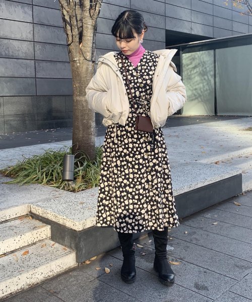 フラワーカシュクールワンピース アダム エ ロペ Adam Et Rope D Fashion