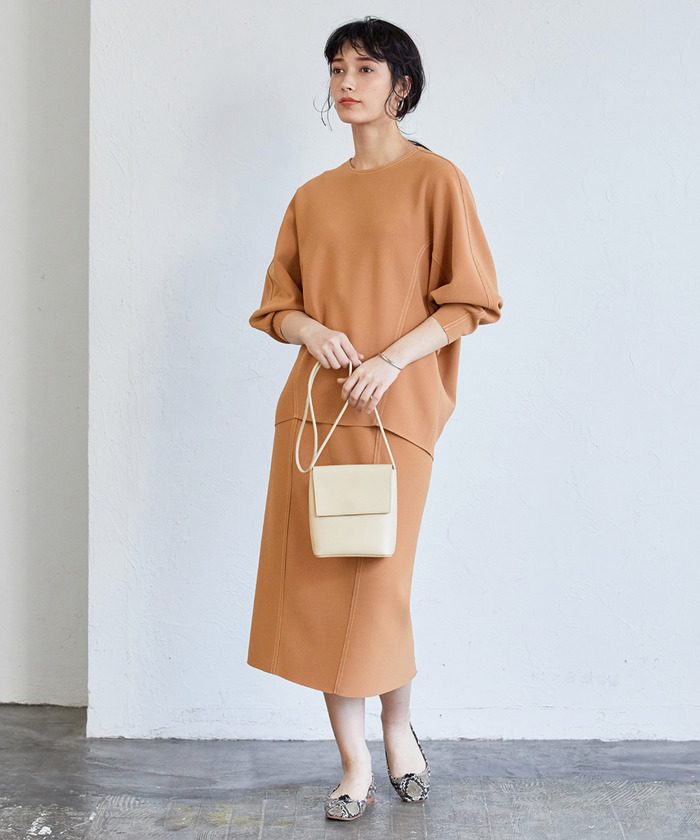 セール 70%OFF】ニットジョーゼットボンディングプルオーバー セール 70%OFF】ニットジョーゼットボンディングプルオーバー