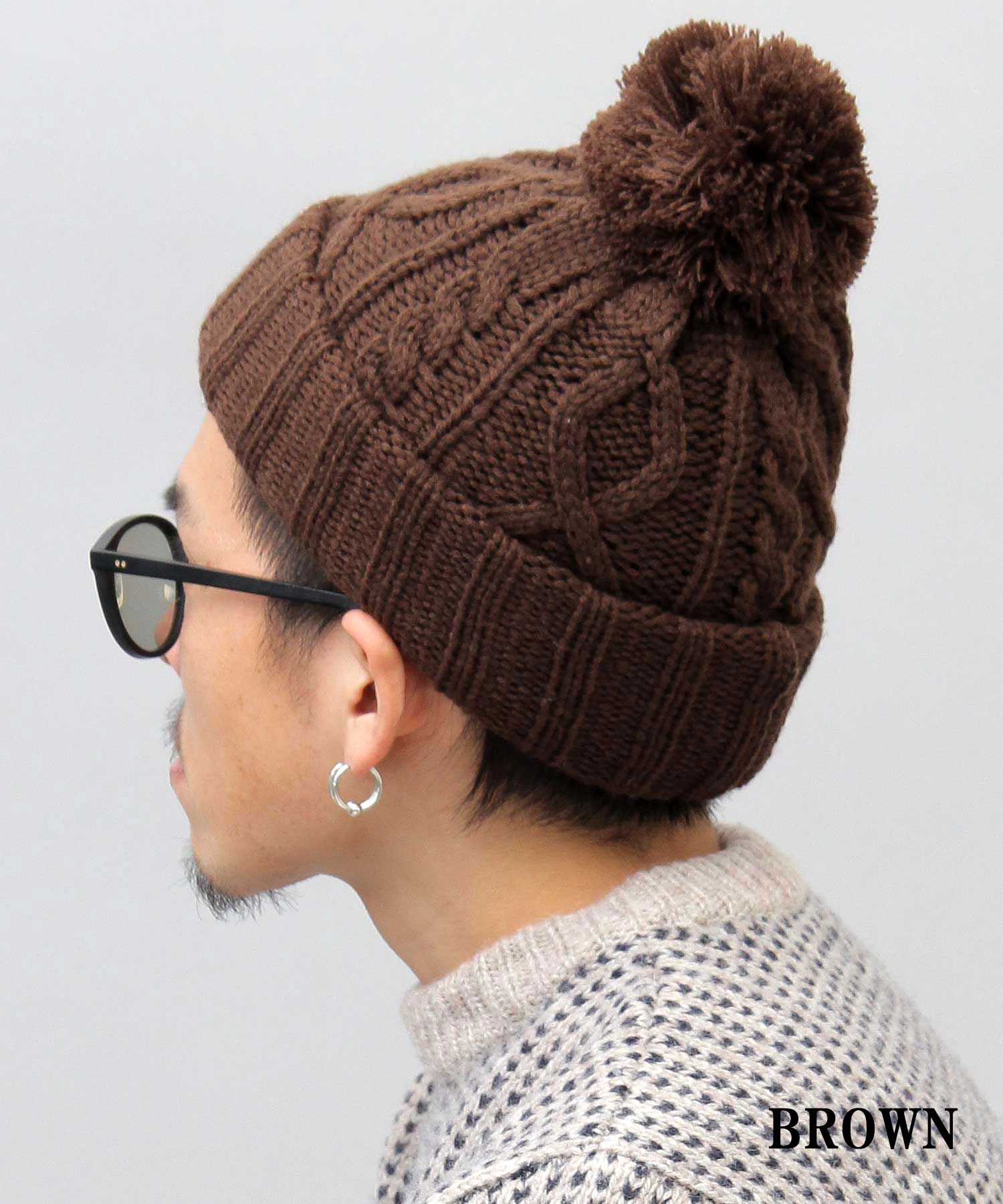 HIDETRADING PRODUCT】2WAYニット帽マフラー/ネックウォーマー