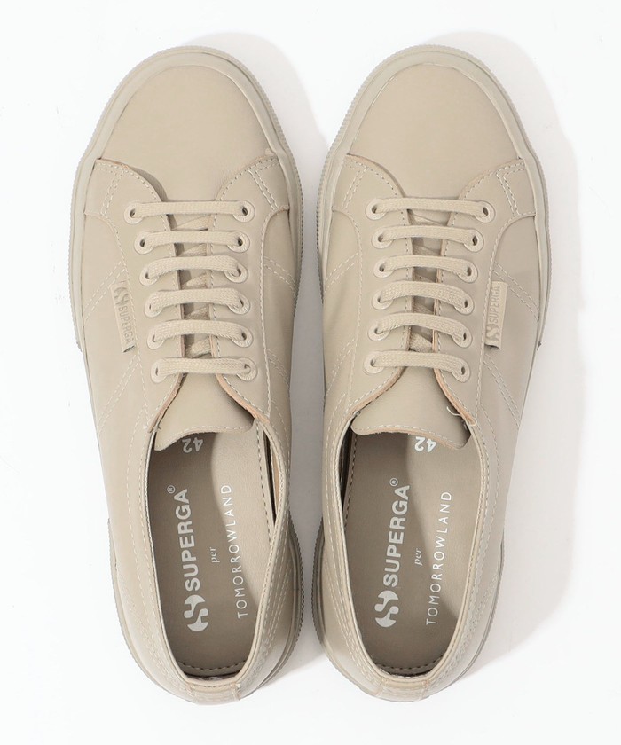 セール】【別注】SUPERGA×TOMORROWLAND 2750 レザースニーカー