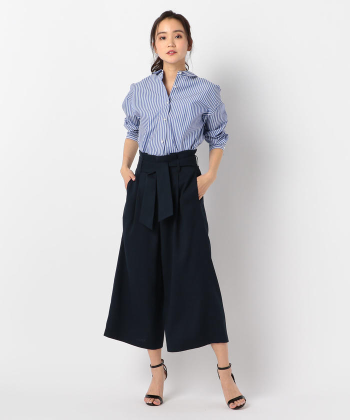 NOLLEY'S（ノーリーズ）の「2WAYロールネックパール釦ブラウス
