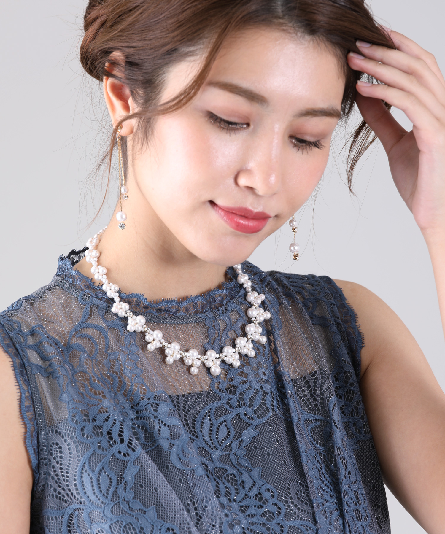 semeno ブルービーズ ネックレス semeno / necklece gcn-02(ネックレス) - dieci｜online shop