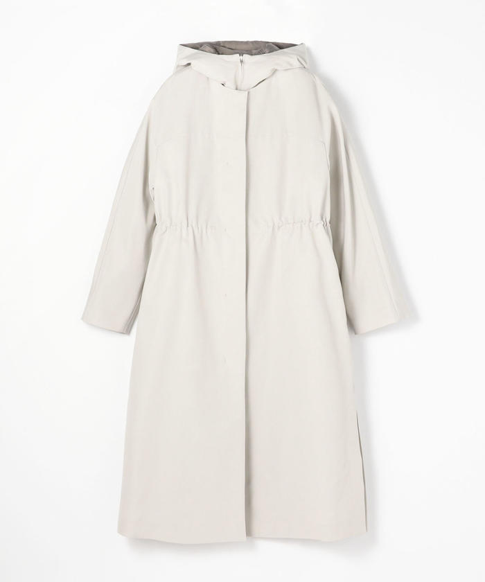 セール 50%OFF】グログラン ダウンライナー付きフーデッドコート