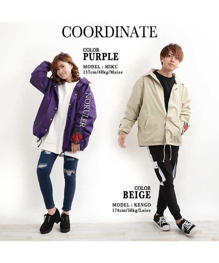 ワンフォークロージング 1111clothing コーチジャケット ワンフォークロージング 1111clothing コーチジャケット