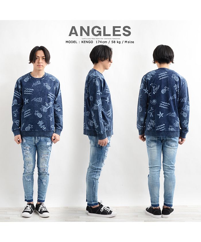 ワンフォークロージング 1111clothing ダメージデニム デニム